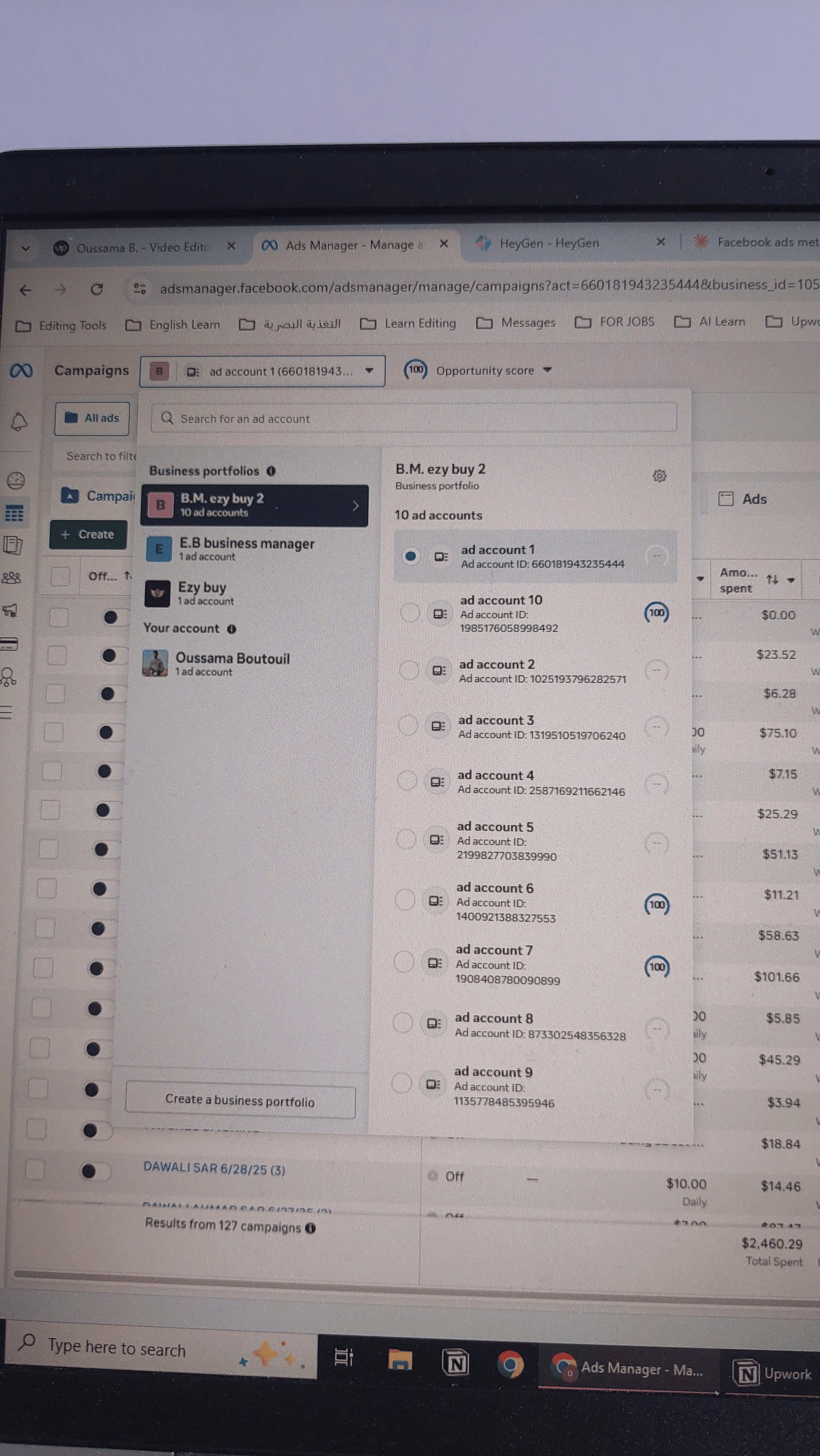 Ad Accounts
